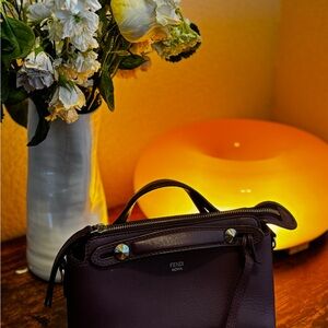 Fendi Dark Purple Crossbody Bag